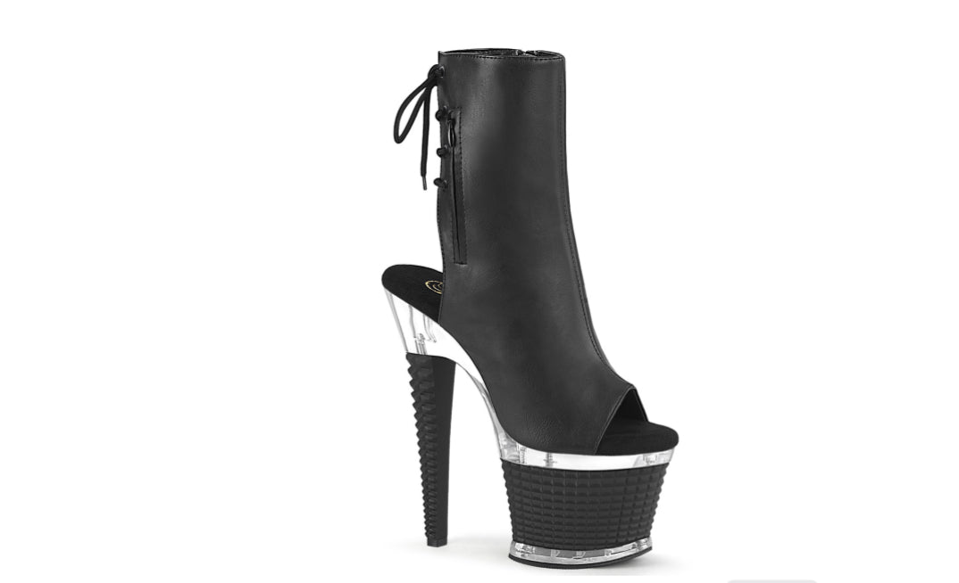 Black Ankle Heel